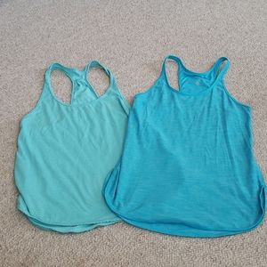 Lululemon  tanks.